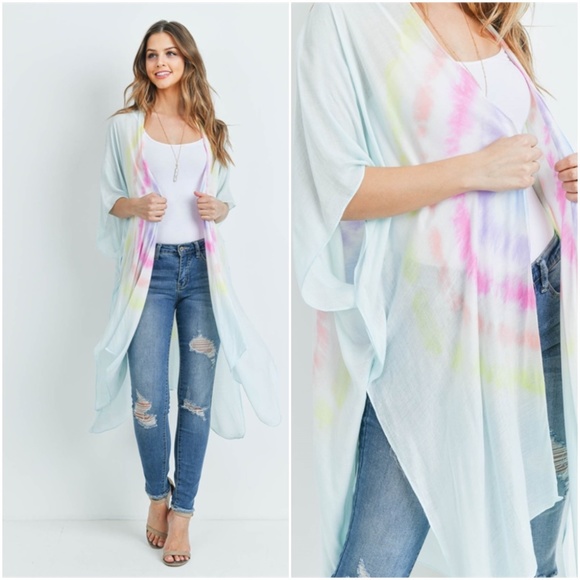 Tie Dye Kimono - Picture 3 of 13